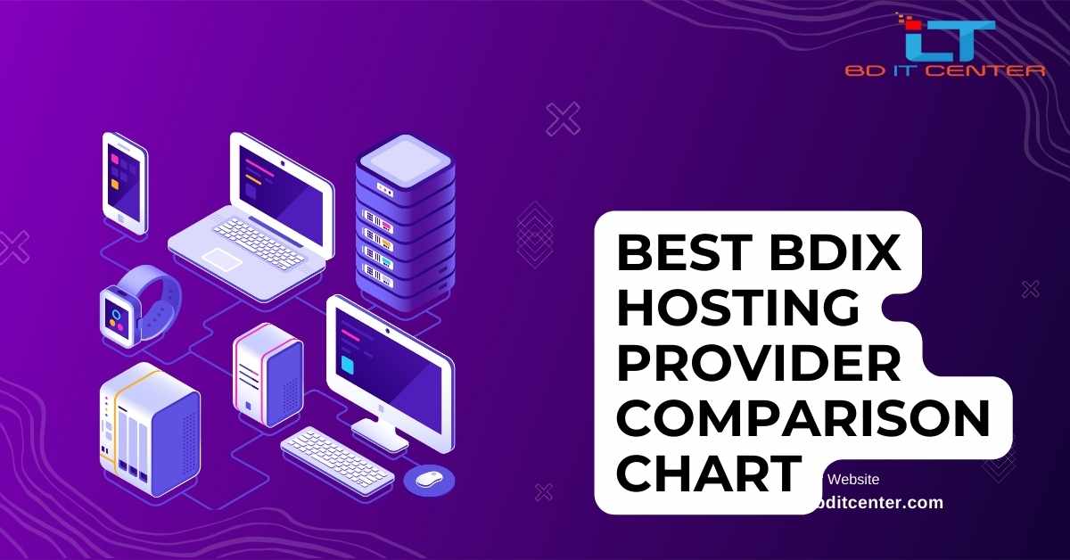 Best BDIX Hosting Provider Comparison Chart 2025 | BD IT CENTER - Top BDIX Hosting in Bangladesh