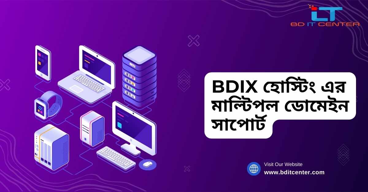 BDIX হোস্টিং এর মাল্টিপল ডোমেইন সাপোর্ট: সহজ ও কার্যকর সমাধান | BD IT CENTER