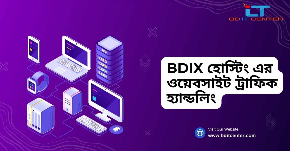 BDIX হোস্টিং এর ওয়েবসাইট ট্রাফিক হ্যান্ডলিং – দ্রুত ও নির্ভরযোগ্য BD IT CENTER