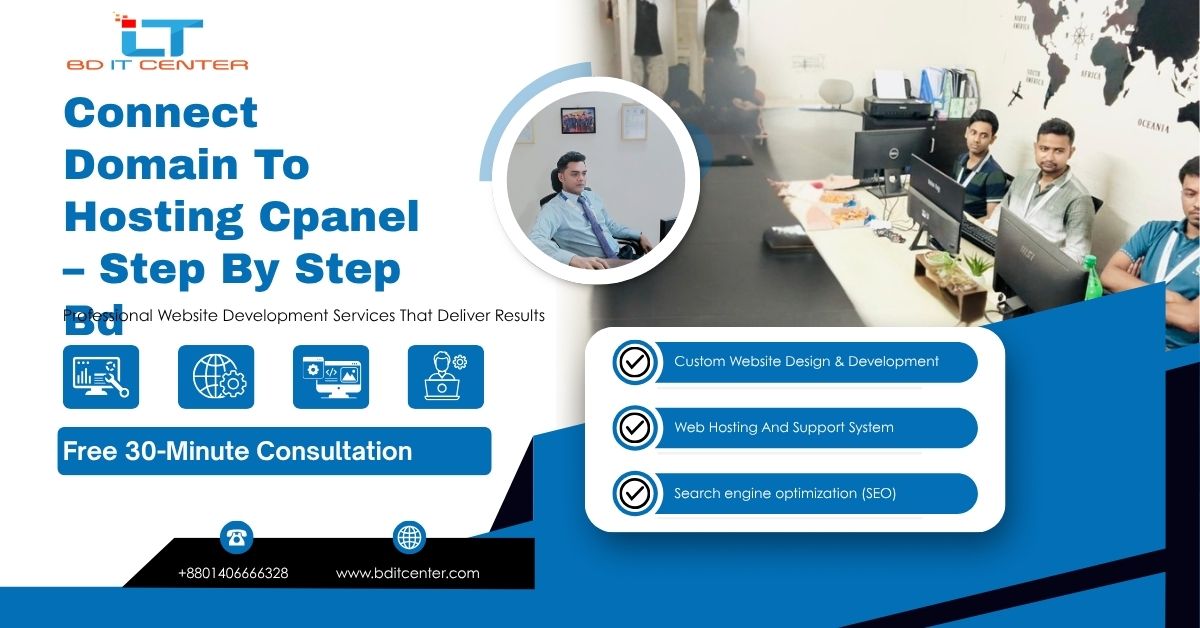 Connect Domain To Hosting cPanel – Step By Step Guide