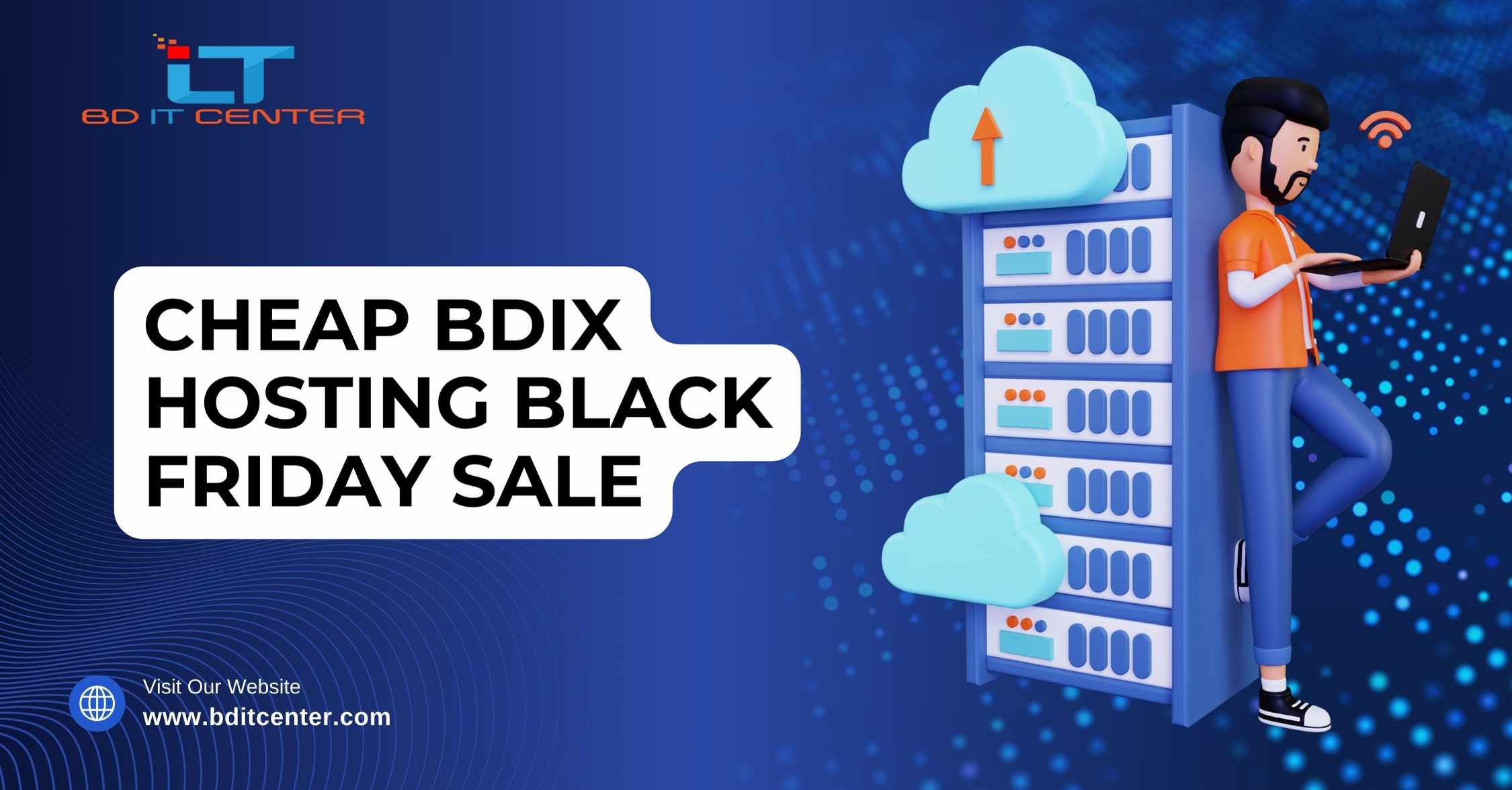 Cheap BDIX Hosting Black Friday Sale 2025 | Best BDIX Hosting Offer by BD IT CENTER Bangladesh