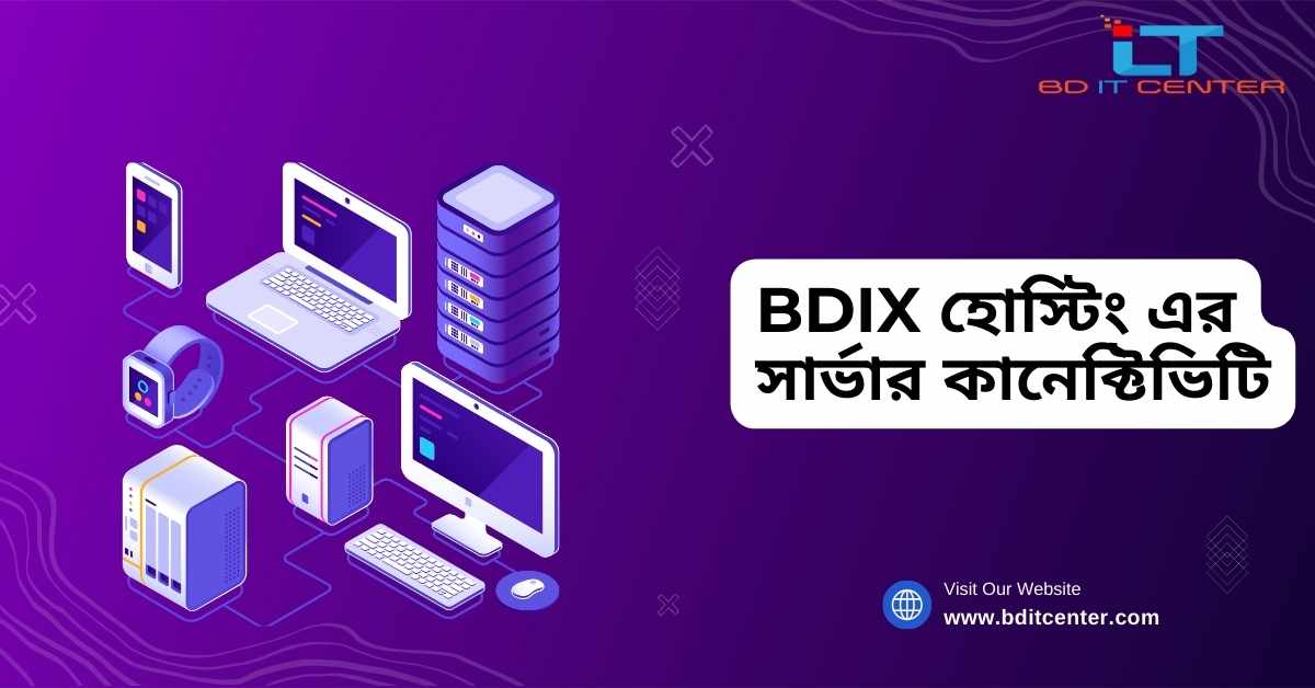 BDIX হোস্টিং এর সার্ভার কানেক্টিভিটি: দ্রুত ও নির্ভরযোগ্য কানেক্টিভিটির জন্য BD IT CENTER