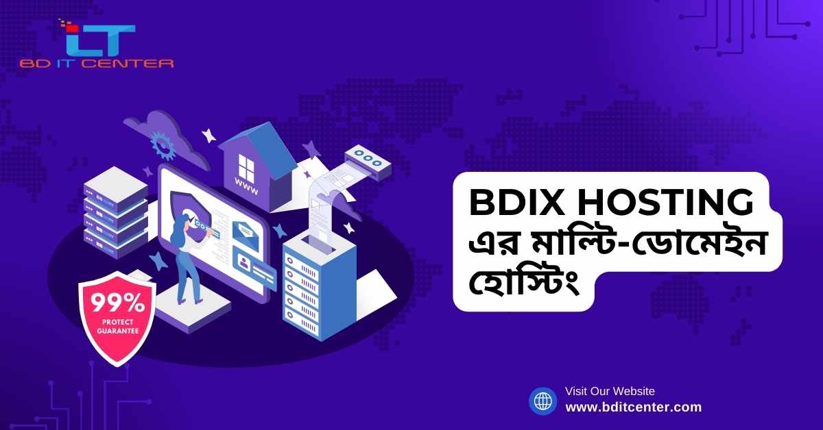 BDIX Hosting এর মাল্টি-ডোমেইন হোস্টিং: সেরা সলিউশন বাংলাদেশে | BD IT CENTER