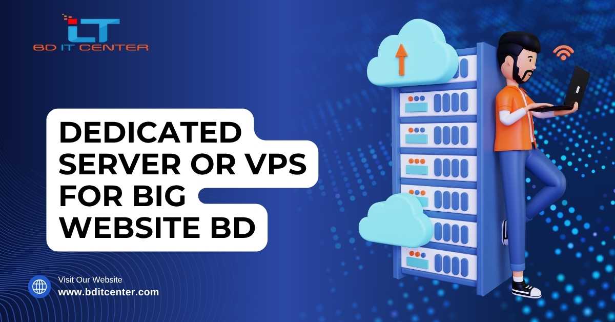 Dedicated Server or VPS for Big Website BD – Best Choice