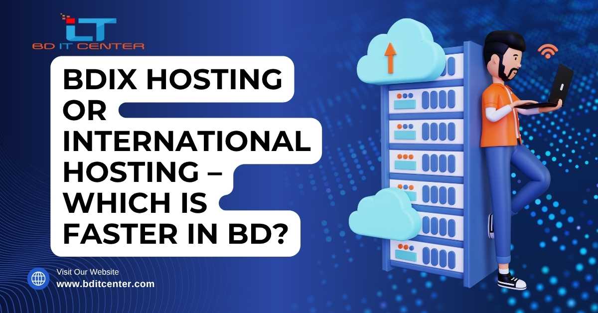 BDIX Hosting vs International Hosting – Speed Test BD