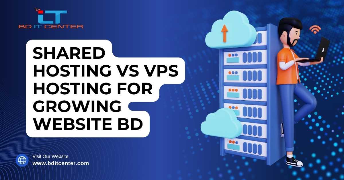 Shared Hosting vs VPS Hosting for Growing Website BD