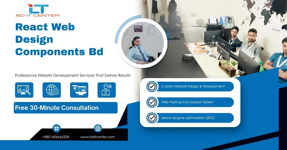 React Web Design Components Bd | Top UI in Bangladesh