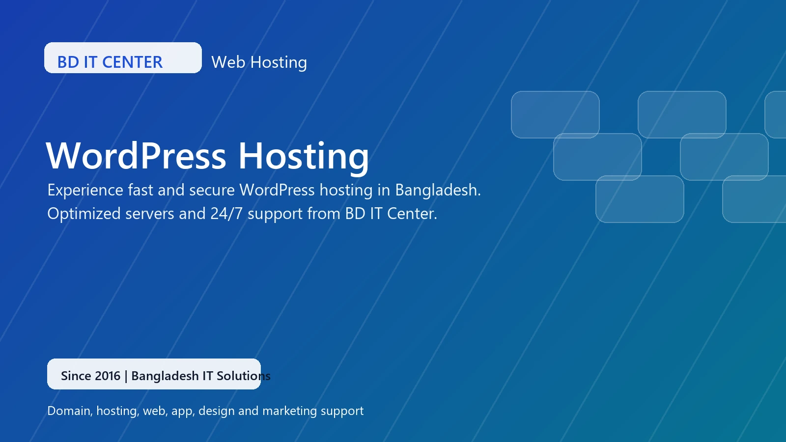 WordPress Hosting banner